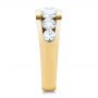 18k Yellow Gold 18k Yellow Gold Channel Set Diamond Ring - Side View -  107227 - Thumbnail