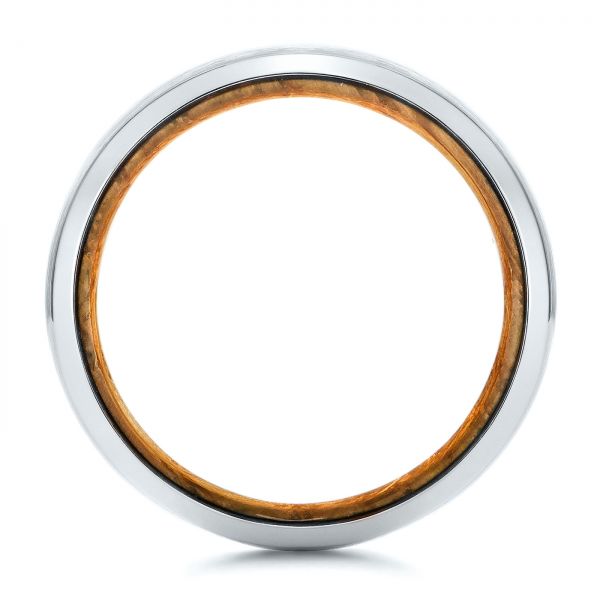 Cobalt Chrome Men's Wedding Ring - Front View -  105892
