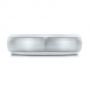Cobalt Chrome Men's Wedding Ring - Top View -  105892 - Thumbnail
