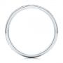 Cobalt Meteorite Men's Wedding Band - Front View -  105888 - Thumbnail