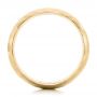 14k Yellow Gold 14k Yellow Gold Custom Brushed Men's Wedding Band - Front View -  102967 - Thumbnail