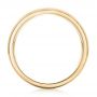 14k Yellow Gold 14k Yellow Gold Custom Brushed Men's Wedding Band - Front View -  103280 - Thumbnail