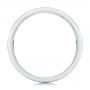  Platinum Platinum Custom Cable And Brushed Finish Unisex Band - Front View -  102183 - Thumbnail