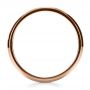 14k Rose Gold 14k Rose Gold Custom Diamond Men's Band - Front View -  1193 - Thumbnail