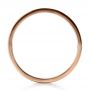 18k Rose Gold 18k Rose Gold Custom Diamond Men's Ring - Front View -  1163 - Thumbnail