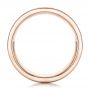 14k Rose Gold 14k Rose Gold Custom Diamond Men's Wedding Band - Front View -  102281 - Thumbnail