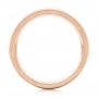 14k Rose Gold 14k Rose Gold Custom Diamond Men's Wedding Band - Front View -  103220 - Thumbnail