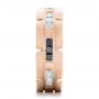 14k Rose Gold 14k Rose Gold Custom Diamond Men's Wedding Band - Side View -  102208 - Thumbnail