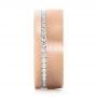 18k Rose Gold 18k Rose Gold Custom Diamond Men's Wedding Band - Side View -  103514 - Thumbnail