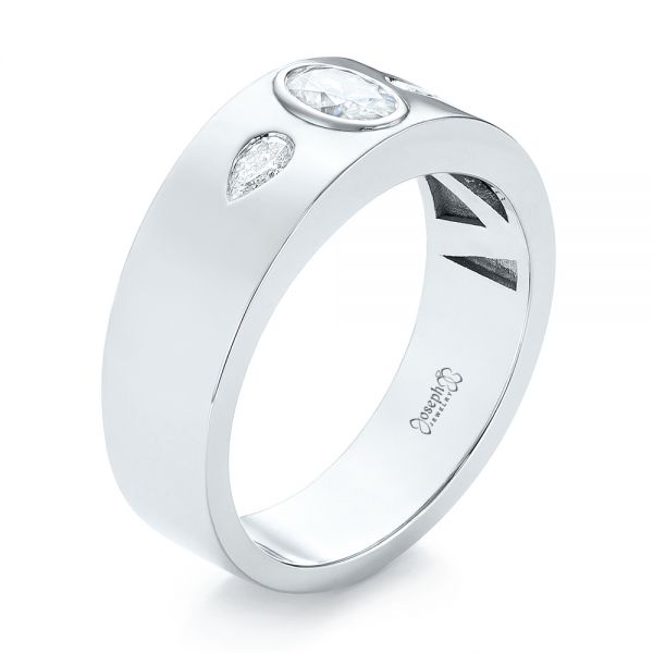 Two tone mens ring 5002 | Temple & Grace USA