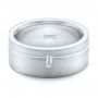  Platinum Custom Diamond Men's Wedding Band - Flat View -  102188 - Thumbnail