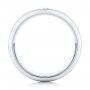  Platinum Custom Diamond Men's Wedding Band - Front View -  102188 - Thumbnail