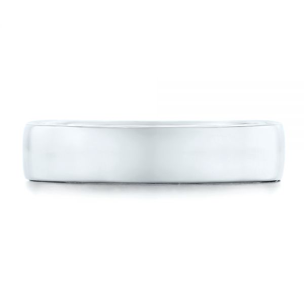  Platinum Platinum Custom Diamond Men's Wedding Band - Top View -  102766