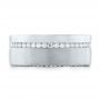  Platinum Custom Diamond Men's Wedding Band - Top View -  103514 - Thumbnail