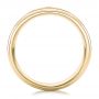 18k Yellow Gold 18k Yellow Gold Custom Diamond Men's Wedding Band - Front View -  102236 - Thumbnail