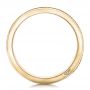 18k Yellow Gold 18k Yellow Gold Custom Diamond Men's Wedding Band - Front View -  102358 - Thumbnail