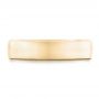 14k Yellow Gold 14k Yellow Gold Custom Diamond Men's Wedding Band - Top View -  102766 - Thumbnail