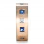 14k Rose Gold 14k Rose Gold Custom Diamond And Blue Sapphire Men's Band - Side View -  1200 - Thumbnail