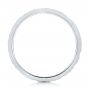  Platinum Platinum Custom Hammered And Brushed Men's Wedding Band - Front View -  103285 - Thumbnail
