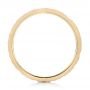 18k Yellow Gold 18k Yellow Gold Custom Hammered And Brushed Men's Wedding Band - Front View -  103285 - Thumbnail