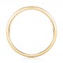 14k Yellow Gold 14k Yellow Gold Custom Hand Engraved Diamond Men's Band - Front View -  102977 - Thumbnail