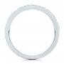  Platinum Platinum Custom Hand Engraved Men's Band - Front View -  104260 - Thumbnail