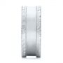  Platinum Platinum Custom Hand Engraved Men's Band - Side View -  103038 - Thumbnail