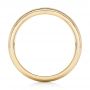 14k Yellow Gold 14k Yellow Gold Custom Hand Engraved Men's Wedding Band - Front View -  102980 - Thumbnail