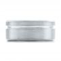  Platinum Platinum Custom Men's Brushed Band - Top View -  101116 - Thumbnail