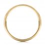 18k Yellow Gold 18k Yellow Gold Custom Men's Brushed Band - Front View -  101157 - Thumbnail