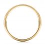 18k Yellow Gold 18k Yellow Gold Custom Men's Brushed Band - Front View -  101157 - Thumbnail