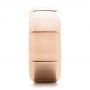 18k Rose Gold 18k Rose Gold Custom Men's Contemporary Band - Side View -  100959 - Thumbnail