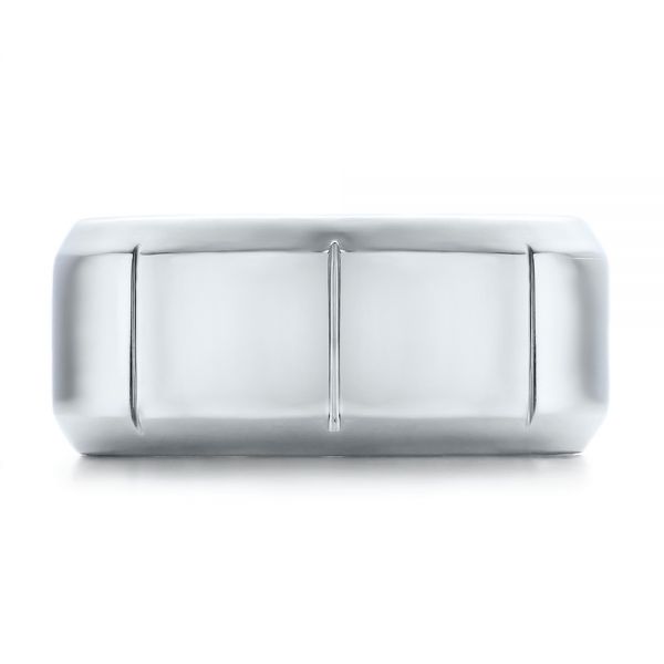  Platinum Custom Men's Contemporary Band - Top View -  100959