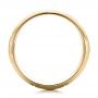 14k Yellow Gold 14k Yellow Gold Custom Men's Contemporary Band - Front View -  100959 - Thumbnail