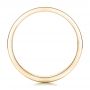 14k Yellow Gold 14k Yellow Gold Custom Men's Diamond Sandblasted Finish Wedding Band - Front View -  101217 - Thumbnail