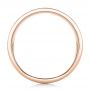 14k Rose Gold 14k Rose Gold Custom Men's Diamond Wedding Band - Front View -  102430 - Thumbnail