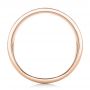 18k Rose Gold 18k Rose Gold Custom Men's Diamond Wedding Band - Front View -  102430 - Thumbnail