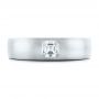  Platinum Platinum Custom Men's Diamond Wedding Band - Top View -  102275 - Thumbnail