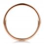 14k Rose Gold And Platinum 14k Rose Gold And Platinum Custom Men's Mokume Band - Front View -  100012 - Thumbnail