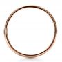 14k Rose Gold 14k Rose Gold Custom Men's Band - Front View -  1270 - Thumbnail