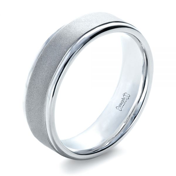 Custom Men's Platinum Band - Image