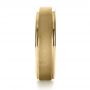 18k Yellow Gold 18k Yellow Gold Custom Men's Band - Side View -  1270 - Thumbnail
