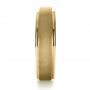 18k Yellow Gold 18k Yellow Gold Custom Men's Band - Side View -  1270 - Thumbnail