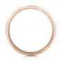 14k Rose Gold 14k Rose Gold Custom Men's Filigree Wedding Band - Front View -  100654 - Thumbnail