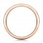 18k Rose Gold And Platinum 18k Rose Gold And Platinum Custom Men's Mokume Wedding Band - Front View -  101274 - Thumbnail