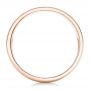 14k Rose Gold 14k Rose Gold Custom Men's Wedding Band - Front View -  102538 - Thumbnail