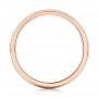 18k Rose Gold 18k Rose Gold Custom Men's Wedding Band - Front View -  103547 - Thumbnail