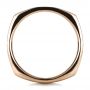 14k Rose Gold 14k Rose Gold Custom Men's Wedding Band - Front View -  1418 - Thumbnail