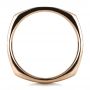 14k Rose Gold 14k Rose Gold Custom Men's Wedding Band - Front View -  1418 - Thumbnail