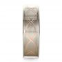  Platinum And 18k Rose Gold Platinum And 18k Rose Gold Custom Men's Wedding Band - Side View -  1423 - Thumbnail